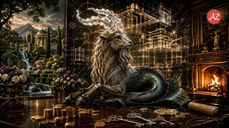 Capricorn Monthly Horoscope May 2026 showing the launch of a personal empire and creative wealth manifestation