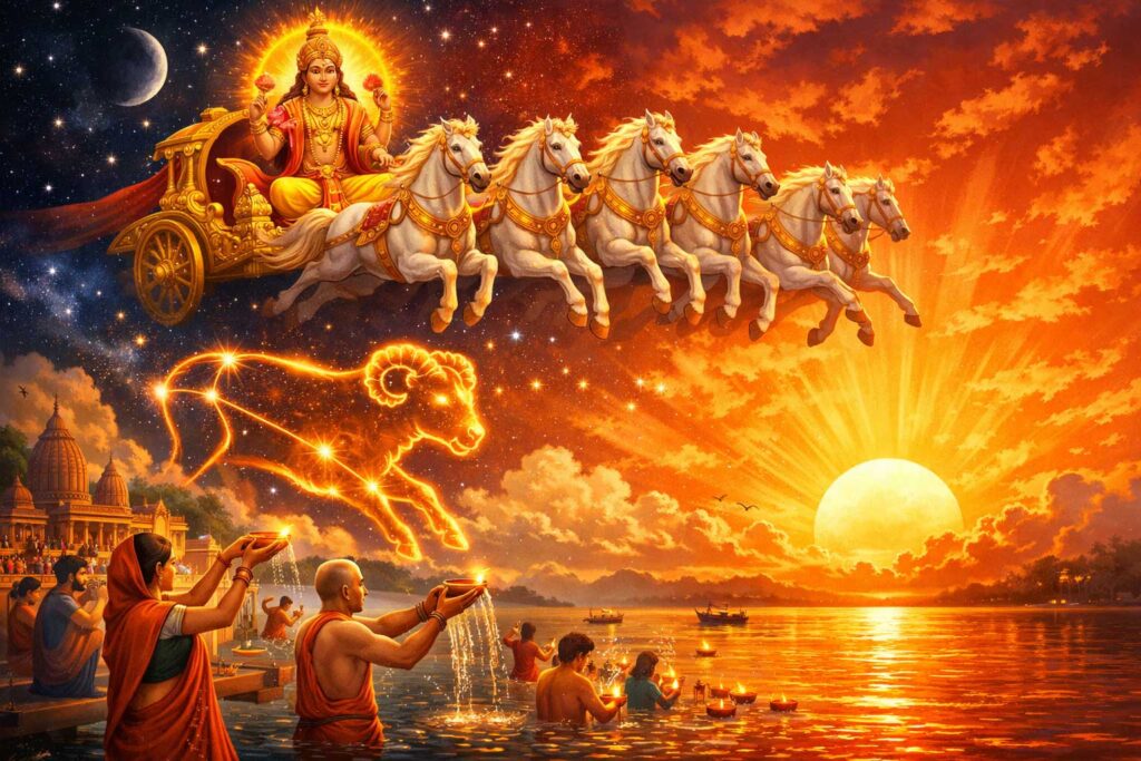 Mesh Sankranti 2026: Date, Muhurat, Predictions & Remedies for All 12 Zodiac Signs