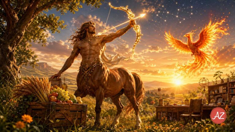 Sagittarius Monthly Horoscope May 2026 illustrating the connection between daily routine, health, and creative passion