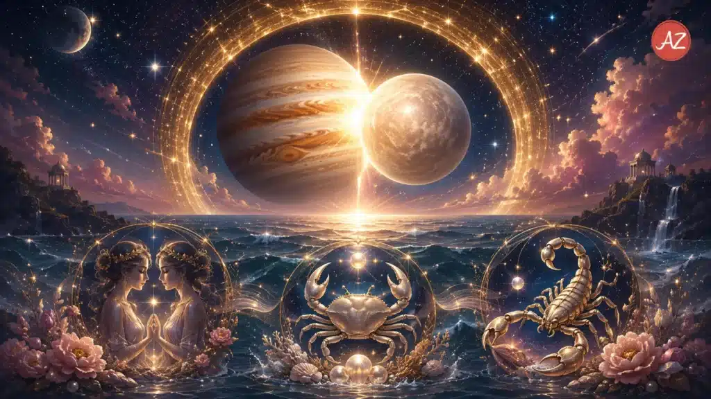 Jupiter-Venus Conjunction 2026: Only 3 Zodiac Signs Enter a Lucky Portal for Wealth and Love