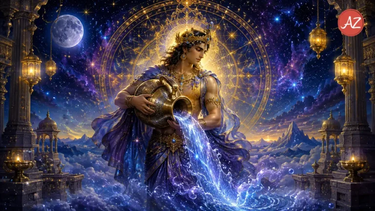 Monthly Horoscope for Aquarius September 2026 showing career pressure, shared finances, problem-solving, Mars in Cancer and Pitru Paksha family responsibilities.