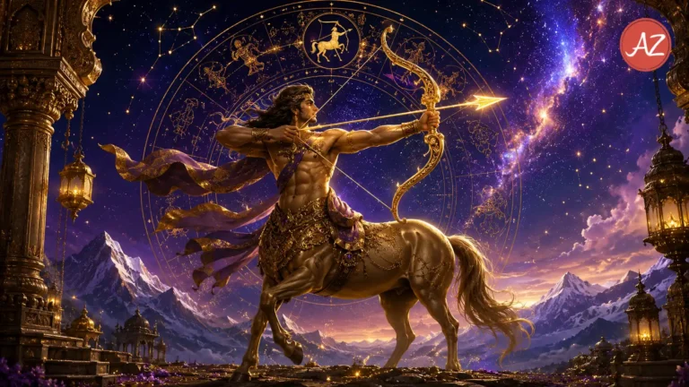 Monthly Horoscope for Sagittarius September 2026 showing career pressure, financial caution, networking, Sun in Virgo, Mars in Cancer and Pitru Paksha themes.