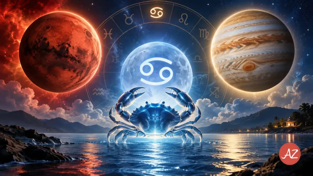 Mars Transit in Cancer 2026: Powerful Guru-Mangal Yoga, Predictions and Remedies for All Zodiac Signs